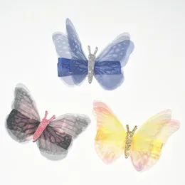 2pcs Pack Girls Hair Clips For Women Cute Colorful Butterfly Hairpins Sweet Hair Ornament Head Hairpins Kids Hair Accessories H jllFva