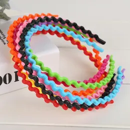 2WOMEN Proste kolory Candy Opaski Nie poślizgowe Zespół Włosów Wahsing Face Forehead Hairbands Hairwear Moda Włosów Biżuteria Akcesoria Prezentowe Akcesoria