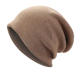 2020メンズウィンター帽子ウールビーニーニット暖かい快適なゴーラスボンネットスカーフ若い女性ヒップホップファッションホットスタイルの帽子
