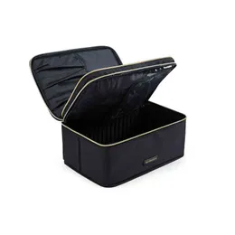 NXY cosmetic bags Bagsmart Fashion Marbling Travel Waterproof Makeup Cosmetic Pouch Make Up Case Bags Or es 220124