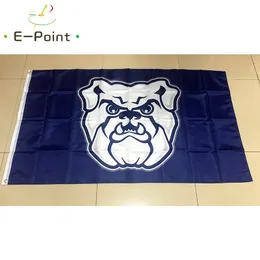 Bandiera NCAA Butler Bulldogs Bandiera 3 * 5 piedi (90 cm * 150 cm) Bandiera in poliestere Decorazione striscione Bandiera del giardino di casa volante Regali festivi