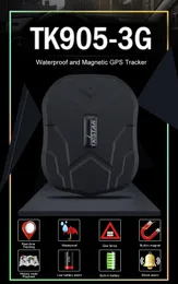 Yeni 3G WCDMA Su Geçirmez Araba GPS Tracker TK905-3G Süper Mıknatıs Bekleme 60 günler Gerçek Zamanlı LBS Pozisyon Ömür Boyu Ücretsiz Takip