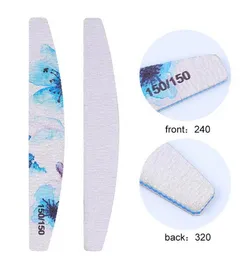 Professionell Nail File Flower Nail Buffer Polish Block Slipning Nail Art Pedicure Tools Salon Sander Tillbehör