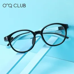 Модные солнцезащитные очки рамы O-Q Club Kids Anti-Slue Light Blocking Glasses TR90 Силиконовая миопия Оптические удобные гибкие компьютерные очки