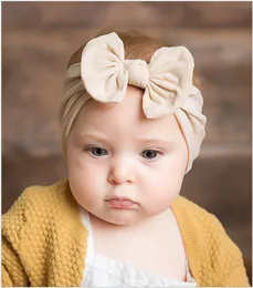 New Hot Sale Baby Bow Hair Band Kids Soft Headbands Toddler Baby Headdress Infant Hairbands Children Hair Accessories