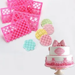 13 Arten Kunststoff DIY Fondant Kuchen Präge Blume Ausstechformen Keks Formen Icing Präge Dekoration Cutter Kuchen Werkzeuge
