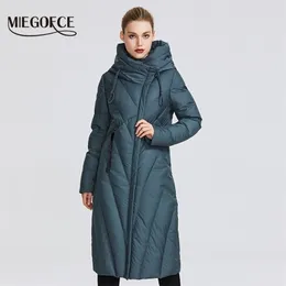 MIEGOFCE New Collection Women Coat With a Resistant Windproof Collar Women Parka Very Stylish Women's Winter Jacket 201006