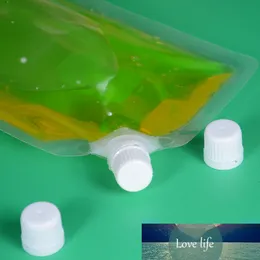 Bezpłatna wysyłka 500pcs/partie 500 ml stand-up plastikowe napoje torba opakowań torby na napoje na napoje płynny sok kawa