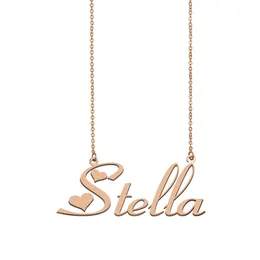 Stella discount name necklace