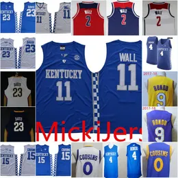 Custom Kentucky Wildcats Карл-Энтони Таунс Энтони 23 Дэвис Девин Букер Демаркус Кузен Джон Уолл Тайлер Херро Раджон Рондо Эштон Хаганс баскетбол Джерси