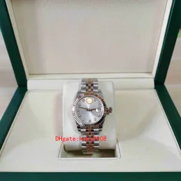 BP Top Watch Armbanduhren 31 mm 278271 Roségold Stahl Diamant Zifferblatt Jubiläumsarmband 2813 Uhrwerk Mechanisch Automatik Damen Lumineszierende Damenuhren