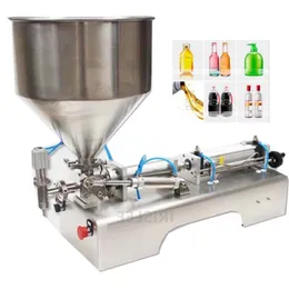 Dual-use filling machinesingle nozzle head cream paste liquid filling machine stainless steel quantitative shampoo filler 220V