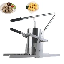 Hot-selling hand-pressed meatball machine stainless steel commercial beef/chicken/fish/pork meatball machine, multi-function meatball formin