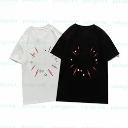 男性女性ファッションアイプリントTシャツ男ヒップホップストリートウェアティーメンズ高品質プルオーバートップスサイズS-2XL