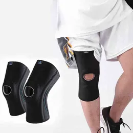 Knee Pads for Joints Support Adjustable Breathable Knee Stabilizer Strap Cycling Badminton Patella Protector Knee Pads Sports 211229