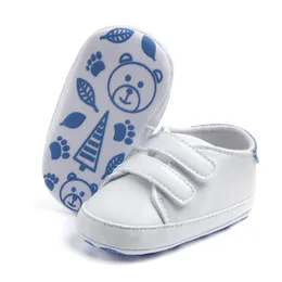 Sapatos de bebê recém-nascidos meninos meninas primeiros caminhantes toddler bebês antiderrapante sapatos casuais sapatilhas 0-18months