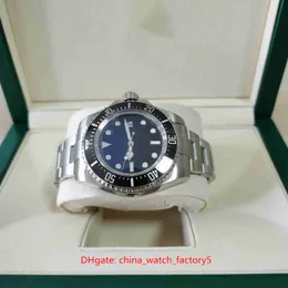 Vendita calda Top Quality Watches V5 versione 44mm Sea-Dweller 116660 126660 D-Blue Ceramic Asia 2813 2836 Movimento Meccanico Automatic Mens Guarda orologio da polso da uomo