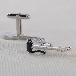 guitar cuff links Fashion men's Business suit Shirt button cufflinks Wedding Gift will and sandy