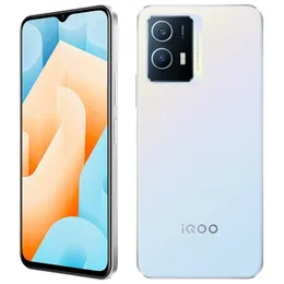 Original Vivo IQOO U5 5G Mobiltelefon 4GB RAM 128GB ROM OCTA Core Snapdragon 695 Android 6.58 "120hz Fullskärm 50.0mp 5000mAh fingeravtryck ID Ansikte Väckande mobiltelefon