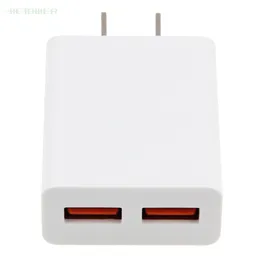 Wandladegerät Dual USB Wandladegerät US-Stecker 2,1 A AC-Netzteil Wandladegerät Stecker 2 Port 300 teile/los