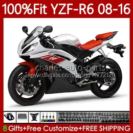 Einspritzverkleidungen für Yamaha YZF-R6 YZF R6 600 R 6 YZF-600 YZFR6 08 09 10 11 12 2013 2014 2015 2016 99Nr