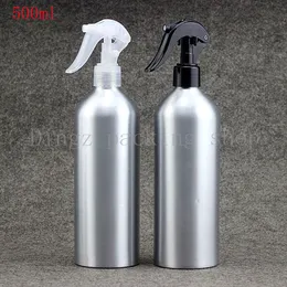 (8 pçs / lote) 500ml grande capacidade de alumínio pequeno mouse bomba de garrafa 500cc disparador de spray de disparo