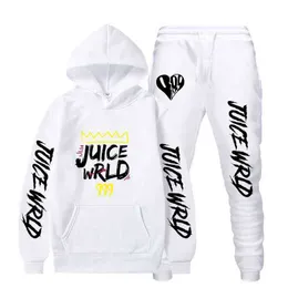 Men's Hoodies brand Sweatshirts RIP Juice Wrld Hoodies Sweatshirt traps Suits Men Women Hip Hop Juice Wrld trap rap Pullover Two Piece Set Sudaderas VN9Q