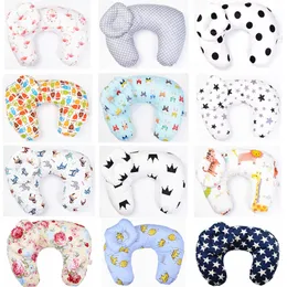 Baby Nursing Pillows Maternity Baby U-Shaped Breastfeeding Pillow Infant Cuddle Cotton Toddler Feeding Waist Cushion 2pcs/Set LJ200916