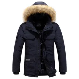 Bettonal Autumn Warm Mäns Vinter Jacka Män Parka För Male Coat Parkas Med Fur Hoodies Kläder Man Ungdom Kläder Mens 201204