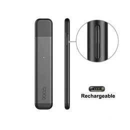 Genuino Voom Vape Pod Pen Aceite espeso Vaprozier desechable Pen 320mAh Batería recargable 1ml Cartucho de cerámica