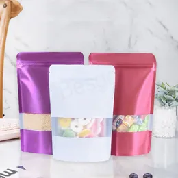 Candy Tea Leaf Packaging Bags Kitchen Food Moisture Proof Storage Bag Dried Fruit Snack Seal Bag Coffee Beans Package Supplies BH6217 WLY