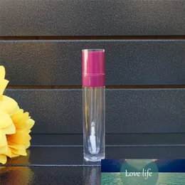 10-100Pcs 8ml Empty Purple Red Lip Gloss Tube Plastic Lipgloss Bottle Cylinder Lip Gloss Containers Lipgloss Tube