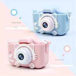 Karta Kamera Cute Baby Toys Cat 2020 Nowe Mini Cyfrowe Kamery HD IPS Ekran dla dzieci Chłopcy Dziewczyny Urodziny Xmas Christmas Gift