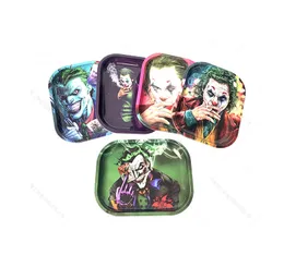 Custom Cigarette Rolling Trays Smoking Cartoon Tray 180mm*140mm Metal Case Tobacco Tinplate Herb Handroller Plate for Water Pipes Smoke accessories