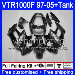 Body +Tank For HONDA SuperHawk VTR1000F 97 98 99 00 01 05 56HM.88 VTR1000 F VTR 1000 F 1000F 1997 1998 1999 2000 2001 Fairings