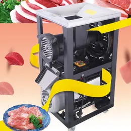 Hot-Selling 220V 32 Professional Enterprise Commercial Metal Stainless Steel Mincer Electric Meat Grinder Machine50-180 kg/h