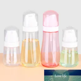 Ny Travel Refillerbar flaska med silikonband Bärbar hängande rep Desinfektionsmedel Sprayflaska Tom plastflaska behållare
