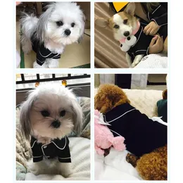 XSXL Pet Dog Pajamas Winter Topit Ubranie Kota Puppy Shirt Fashion Płaszcz Odzież do małego buldog francuskiego Yorkie Y2009172479