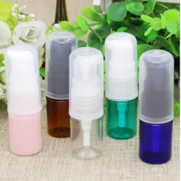 5ml Puste Plastic Pump Packaging Botting Botting Bottle Prysznicowe Szampon Oryginały Refillable Próbki Kosmetyczne Pojemniki