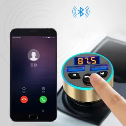 Ny multifunktionell mp3 Bluetooth-spelare FM-sändare Bil Bluetooth MP3 bil Chargmultifunktionell bil laddare gratis frakt