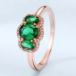 Estetisk smycken Tre sten Vintage Designer Pandora Ringar för Kvinnor Män Par Finger Ring Sats Födelsedag Valentine Gifts 167736C01