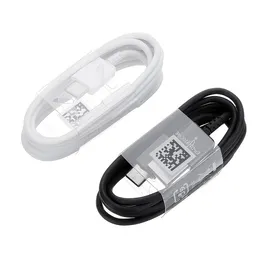 Cabos USB OEM Type-C com caixa de pacote de varejo para Samsung S8 S10 Note10 LG Huawei Tipo de carregamento rápido C cabo de carregador de alta velocidade