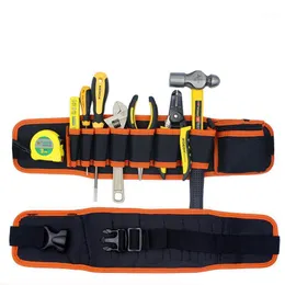 Storage Bags Electricians Adjustable Waist Pocket Tool Belt Pouch Bag Hammers Pliers Screwdriver Holder Hand Repair Kit