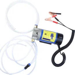 12V Electric Scavenge Suction Transfer Change Motor Oil Diesel Extractor Pump 100W 4L For Car