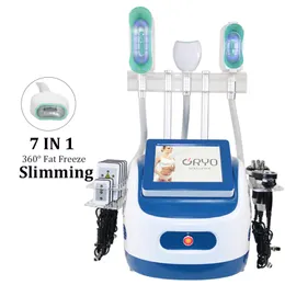 Bärbar 360 Cryo Machine 7 i 1 Fettfrysning Slimming Cryotherapy Machines Cryolipolysy RF Cavitation Device On Sale