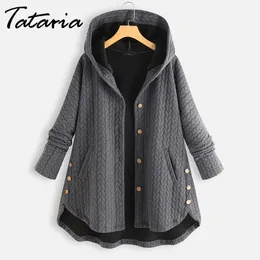 Tataria Women's Winter Jacket para Mulheres Long Parkas Jaquetas Com Capuz Mulheres Casaco de Inverno Feminino Casaco de Inverno Casaco Outwear 201027