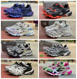 Triple S 2.0 Tess S Sneaker New Colors 2.0 Migliori scarpe firmate Low Top Lace Up Outdoor Chaussures Designer di lusso Scarpe all'ingrosso