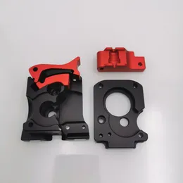 1 Sztuk Voron2.4 Drukarka 3D DIY CNC Obróbka Afterburner Extriuder Aluminium Ulepszanie Zestaw Podwójny Przekładnia Afterburner V6 HOTEND