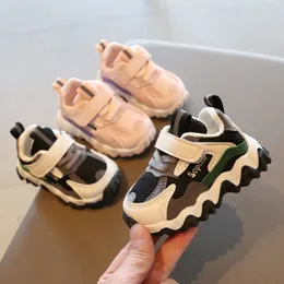 2020 New Baby Boy Sport Shoes Breathable Baby Girls Sneakers Infant Toddler First Walkers Children's Tennis Shoes Mesh LJ201104