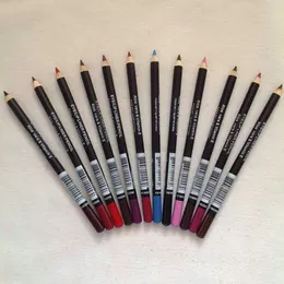 Dobra jakość Najniższa Sprzedaż Sprzedaż Ołówek Lipliner Dwanaście różnych kolorów + prezent